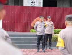 Polres Aceh Timur Gelar Apel Siaga Tahap Masa Tenang Pilkada 2024