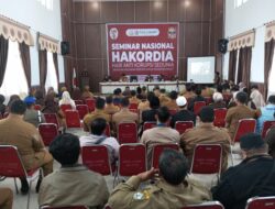 HAKORDIA di Bener Meriah Plt. Kajati Aceh : Korupsi Masalah Serius Sebagai Ancaman Untuk Wujudkan Adil dan Makmur