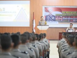 Wakapolda Sumsel Beri Pembekalan Kepada 459 Siswa Diktukba Polri