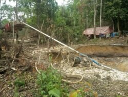 Penambangan Mas Iligal Milik H. Hambali / Siaam Telata Yang Di Kelola Oleh Rahmat Mantan Kades Marus Semakin Meraja Lela