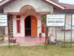 Kantor Desa Parsorminan 1 Kecamatan Pangaribuan Kabupaten Tapanuli Utara Di Duga Sering Makan Gaji Buta Karena Sering Di Dapati Tanpa Penghuni
