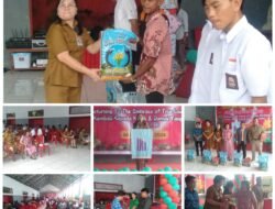 Dra,Femmy Mamahit Hadiri Acara Ibadah Perayaan Menyambut Natal 25 Desember 2024 SMKN 2 Bitung 
