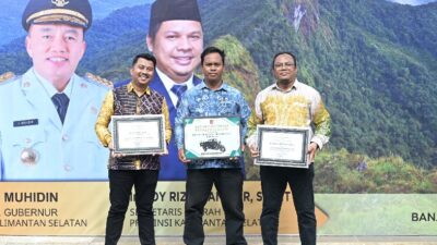 Konsisten Dukung Program CSR Proklim, PT BRE Kembali Raih Penghargaan Dari Dinas LH Pemprov Kalimantan Selatan