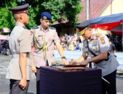 Kapolda Sulsel Lantik 854 Siswa Bintara Polri Gelombang II T.A 2024 Asal Sulsel Dan Papua