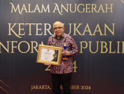 Perum BULOG Raih Kualifikasi Informatif dari Komisi Informasi Pusat RI di Malam Anugerah Keterbukaan Informasi Publik Tahun 2024