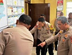 Polres Aceh Timur Menerima Kunjungan Tim Wasops Operasi Mantap Praja Seulawah 2024 Polda Aceh