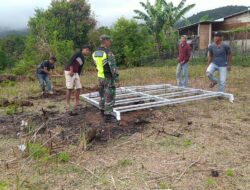 Karya Bakti Meningkatkan Kemanunggalan TNI Dengan Rakyat.