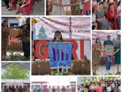 SMPN 5 Bitung Usai Dalam melaksanakan Perayaan menyambut Natal 25 Desember 2024