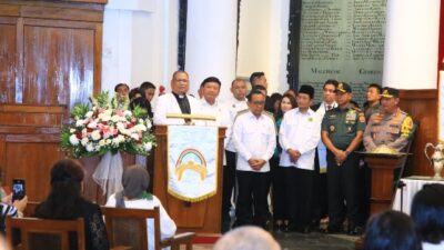 Pendeta Hingga Jemaat Gereja, Apresiasi Pengamanan Natal yang di Lakukan Polri