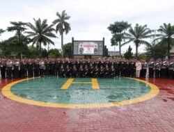 Di Tengah Suasana Hujan, Polda Banten Tetap Gelar Apel Hari Bela Negara ke-76 dengan Khidmat