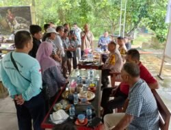 Kapolres Belitung Timur AKBP Indra Feri Dalimunthe SH., SIK.,MH Gelar Jumat Curhatnya Di Warkop EC SQUARE.