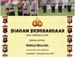 Personil Bidhumas Polda Kepri Raih Prestasi, Peserta Terbaik Pelatihan Keuangan Tahun 2025