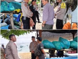 Kapolsek Bersama Komunitas Diving Gelar Cooling System, Untuk Jaga Kamtibmas di wilayah Padangbai