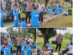 Kapolsek Kawasan Pelabuhan Gilimanuk, Berikan Himbauan Kamtibmas kepada Guru dan Siswa MIN 3 Jembrana di Museum Purbakala