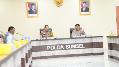 Polda Sumsel Ikuti Giat Meeting Forum Belajar Bersama Dengan Tema ” “Pengelolaan Stress Anggota “