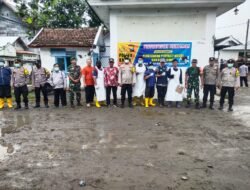 Polres Nganjuk Apresiasi Upaya Polsek Bagor dan Dinas Pertanian Dalam Pencegahan PMK