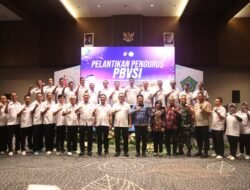 Kapolda Jatim Lantik Pengurus PBVSI Kabupaten Sidoarjo Masa Bhakti 2024-2028