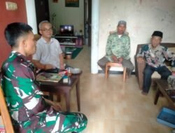 Babinsa Kelurahan Sememi Tingkatkan Keamanan Lingkungan Melalui Komsos