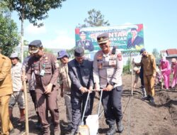 Kapolres Aceh Tengah Pimpin Penanaman Jagung Serentak Sejuta Hektare