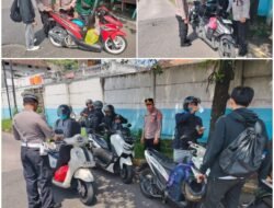 Meningkatnya Kasus Curanmor, Anggota Polsek Pelabuhan Padangbai Perketat Pemeriksaan