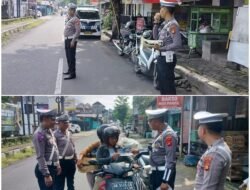 Polres Karangasem Gencarkan, Sosialisasi Keselamatan Berlalu Lintas Jelang Idul Fitri