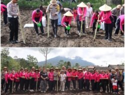 Bhayangkari Cabang Karangasem, dalam Mendukung Program Ketahanan Pangan Lestari