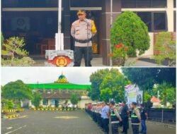 Polres Jembrana Gelar Apel Kesiapan, Pengamanan Tahap Pengesahan Calon Bupati dan Wakil Bupati Terpilih