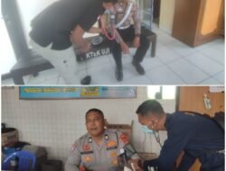 Kegiatan Keslap Anggota Dokkes Polres Karangasem, Dukung Operasi Keselamatan Agung 2025