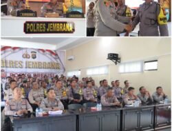 Kapolres Jembrana Kumpulkan Bhabinkamtibmas Jajaran, Laksanakan Analisa dan Evaluasi Kegiatan Pekarangan Pangan Bergizi 