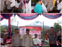 Wujudkan Kepedulian, Kapolres Karangasem Gelar Minggu Kasih di Desa Pempatan