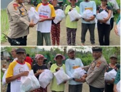 Minggu Kasih Kapolsek Bebandem, Bersama Warga Br. Dinas Saren Kauh, Desa Budakeling, Kec. Bebandem