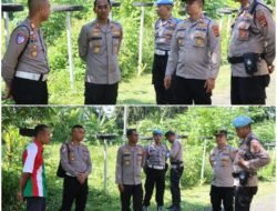 Kapolres Karangasem Tinjau Lokasi Rencana Pembangunan, Dapur Sehat di Polsek Manggis
