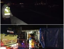 Satuan Polairud Polres Karangasem Melalui Blue Light Patrol, Himbau Wisatawan Seputaran Obyek Wisata