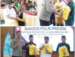 Sambut Bulan Suci Ramadhan 1446 H, Polres Jembrana Gelar Baksos Polri Presisi