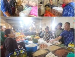 Satgas Pangan Polres Karangasem Lakukan Pemantauan Harga Beras, Jelang Ramadhan dan Nyepi