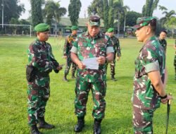 Irdam V/Brawijaya Pastikan Kesiapan Operasional Yonif 521/DY Melalui Wasbinsat