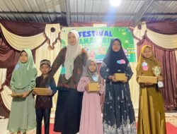 Cerdas Beriman dan Berprestasi, Mahasiswa KKN kelompok 49 Sukses Menggelar Festival Anak Bie