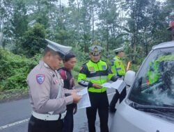 Patroli Subuh Upaya Preventif Polres Bondowoso Pasca Laka Tunggal di Ijen