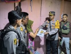 Bentuk Belasungkawa Polres Yahukimo, Kunjungi Keluarga Korban Penganiayaan Oleh Terduga KKB