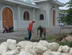Tingkatkan Kualitas Ibadah, Koptu Heru Bantu Bangun Masjid Darussalam Kamal