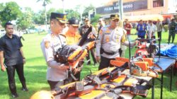 Polres Bondowoso bersama BPBD Siapkan Personel Tangani Bencana Hidrometeorologi