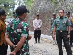 Tinjau Pra TMMD di Tulungagung, Kasrem 081/DSJ Puji Sasaran Beton Jalan