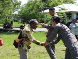 Satgas Ops Damai Cartenz 2025 Ibadah Bersama Jemaat GKI Pniel Yalimo, Do’akan Kedamaian di Tanah Papua