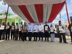 Warga Desa Nunuk Baru dan Cengal dapat Sertifikat Tanah