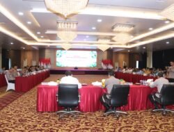 Irwasda Polda Sumsel Kombes Pol.Feri Handoko Soenarso.SIK.SH dan Karo SDM Polda Pimpin Rapat Koordinasi Gugus Ketahanan Pangan