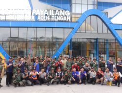 TNI Kodim 0106/Ateng Gelar Karya Bakti Bersihkan Terminal Paya Ilang