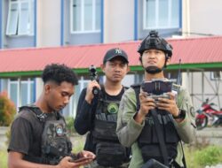 Jaga Stabilitas Keamanan, Satgas Ops Damai Cartenz 2025, Pantau Yalimo dari Udara