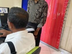 Personel Urident Sat Reskrim Polres Karangasem, Berikan Pelayanan Sidik Jari Tidak Memungut Biaya