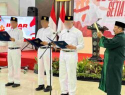 (Lapas) Kelas I Tangerang Menjadi Saksi Bisu Momen Bersejarah Ketika Tiga Narapidana Kasus Terorisme Mengucapkan Ikrar Dan Janji Setia Kepada NKRI