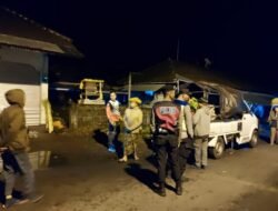 Polsek Bebandem Gelar Blue Light Patrol, Demi Terjaganya Harkamtibmas Agar Situasi Tetap Aman Kondusif